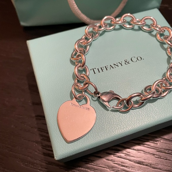 Authentic Tiffany Heart Bracelet - Picture 2 of 2